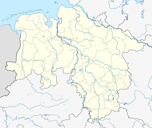 Karta mjesta Goslar s oznakama za svakog pristalicu