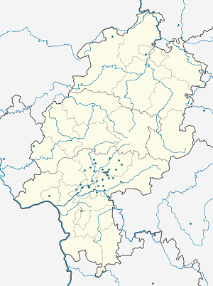 Mapa mesta Altenstadt so značkami pre jednotlivých podporovateľov