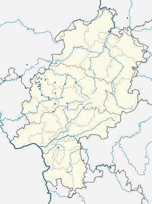 Karte von Weidelbach mit Markierungen für die einzelnen Unterstützenden