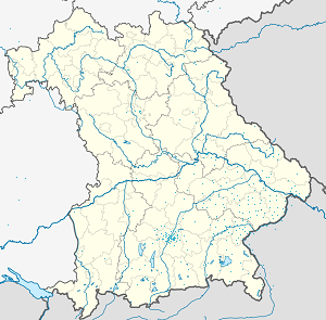 Map of Pfarrkirchen with markings for the individual supporters
