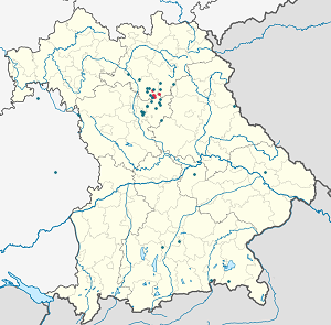 Harta e Gräfenberg (VGem) me shenja për mbështetësit individual 