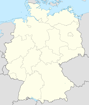 Map of Germany with markings for the individual supporters