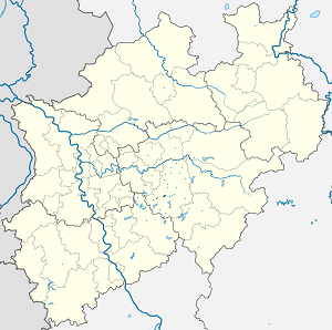 Zemljevid Lüdenscheid z oznakami za vsakega navijača