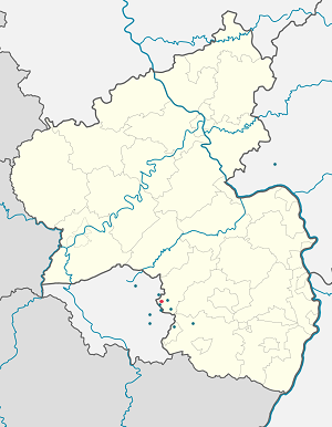 Karte von Breitenbach mit Markierungen für die einzelnen Unterstützenden