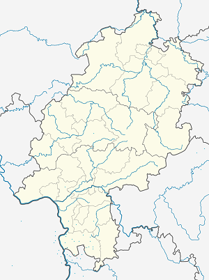Karte von Lampertheim mit Markierungen für die einzelnen Unterstützenden