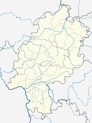 Karte von Biebesheim am Rhein mit Markierungen für die einzelnen Unterstützenden