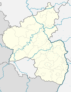 Karte von Landkreis Bad Kreuznach mit Markierungen für die einzelnen Unterstützenden