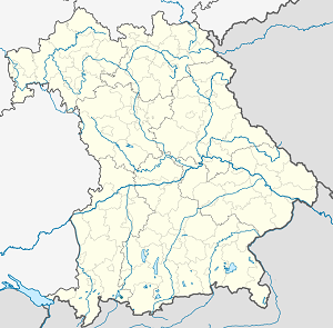 Karte von Füssen mit Markierungen für die einzelnen Unterstützenden