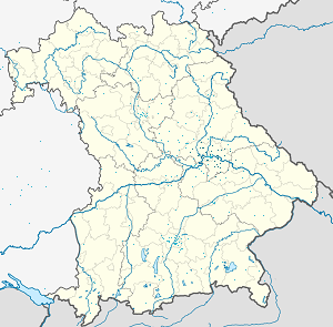 Karte von Landkreis Regensburg mit Markierungen für die einzelnen Unterstützenden