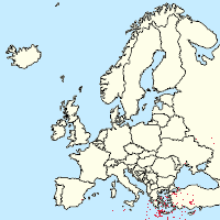 Mapa de União Europeia com marcações de cada apoiante