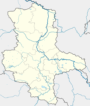 Biresyel destekçiler için işaretli Wernigerode haritası