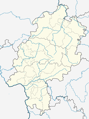 Lahn-Dill-Kreis kartta tunnisteilla jokaiselle kannattajalle