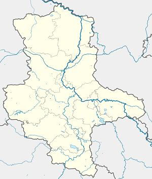 Harta lui Schneidlingen cu marcatori pentru fiecare suporter