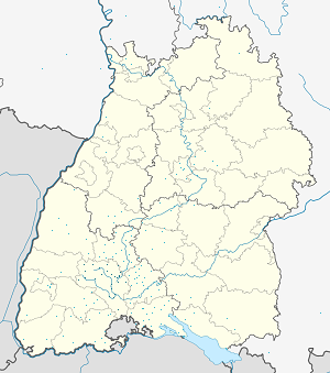 Karte von Schwarzwald-Baar-Kreis mit Markierungen für die einzelnen Unterstützenden