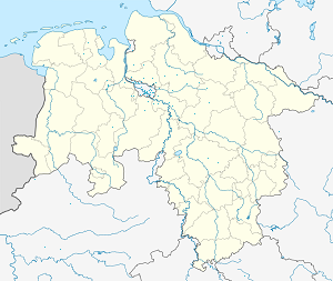 Karte von Lilienthal mit Markierungen für die einzelnen Unterstützenden