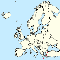 Zemljevid Evropska unija z oznakami za vsakega podpornika