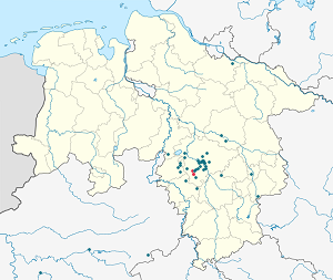 Wennigsen (Deister) žemėlapis su individualių rėmėjų žymėjimais
