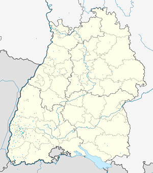 Karte von Umkirch mit Markierungen für die einzelnen Unterstützenden