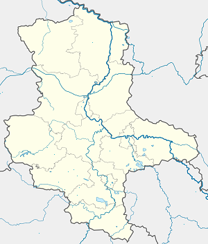 Karte von Allstedt mit Markierungen für die einzelnen Unterstützenden