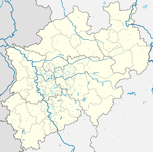 Karte von Rheinisch-Bergischer Kreis mit Markierungen für die einzelnen Unterstützenden