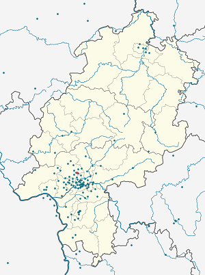 Karte von Gonzenheim mit Markierungen für die einzelnen Unterstützenden