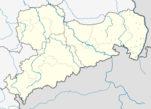 Görlitz - Zhorjelc kartta tunnisteilla jokaiselle kannattajalle