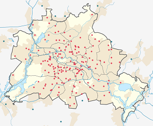 Harta e Berlin me shenja për mbështetësit individual 
