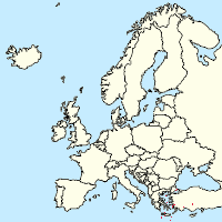 Zemljevid Evropska unija z oznakami za vsakega navijača