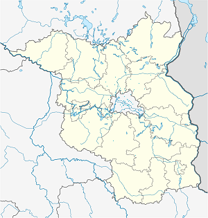 Karta mjesta Oranienburg s oznakama za svakog pristalicu