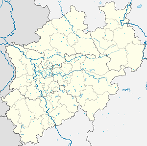 Karte von Gelsenkirchen mit Markierungen für die einzelnen Unterstützenden