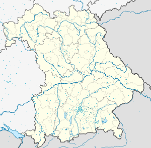 Landkreis Ebersberg kartta tunnisteilla jokaiselle kannattajalle