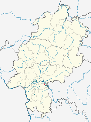 Karte von Hainburg mit Markierungen für die einzelnen Unterstützenden