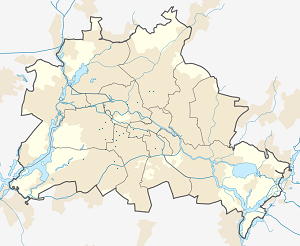 各サポーターのマーカーが付いた Berlin の地図