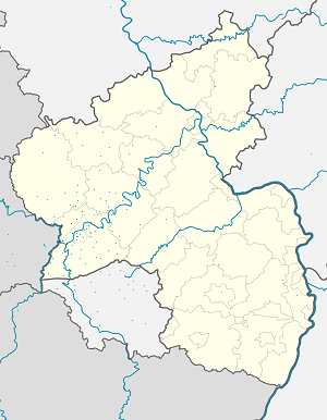 Karte von Verbandsgemeinde Trier-Land mit Markierungen für die einzelnen Unterstützenden