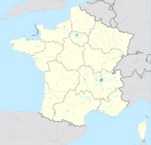 Map of Lyon Metropolis with markings for the individual supporters