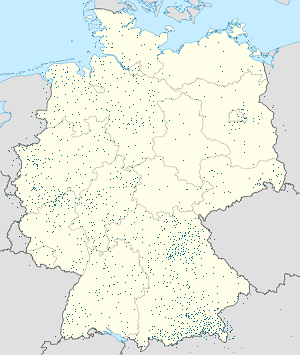 Χάρτης του Γερμανία με ετικέτες για κάθε υποστηρικτή 