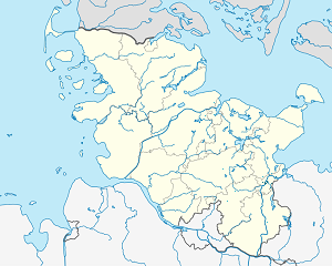 Latvijas karte Lībeka ar atzīmēm katram atbalstītājam 
