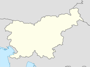 Map of Municipality of Radovljica with markings for the individual supporters